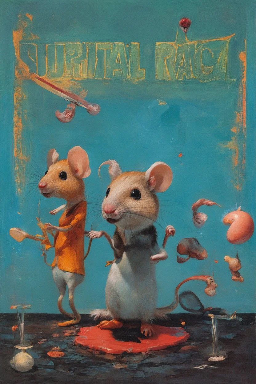 digital rat race '1970 SURREALISM'
