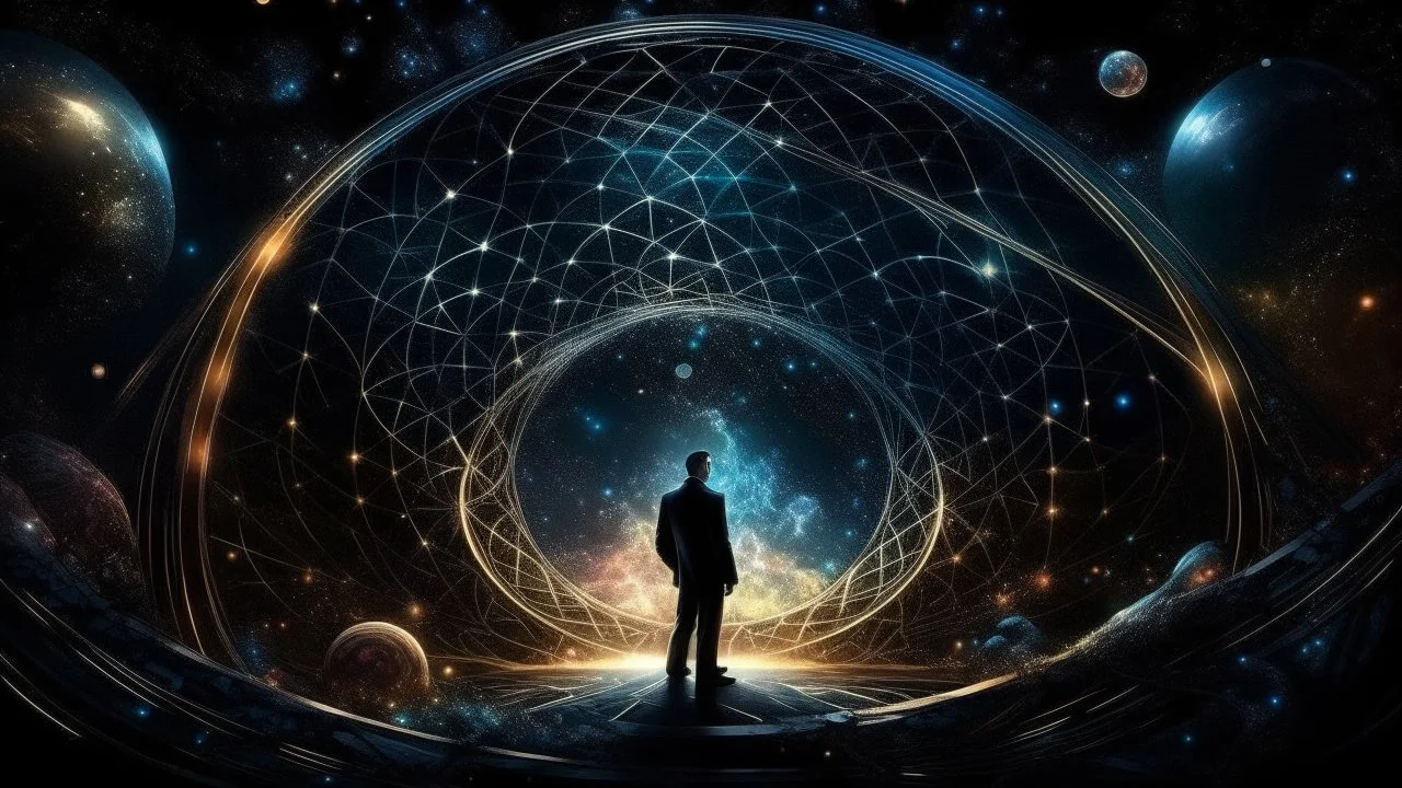 It is a paradox of delicate fantasy and formidable technology, its silhouette pulsing with extraordinary power yet draped with cosmic elegance. Capture this enigma, this tamer of untamed galaxies, through the prism of Matthews' fantastical style."