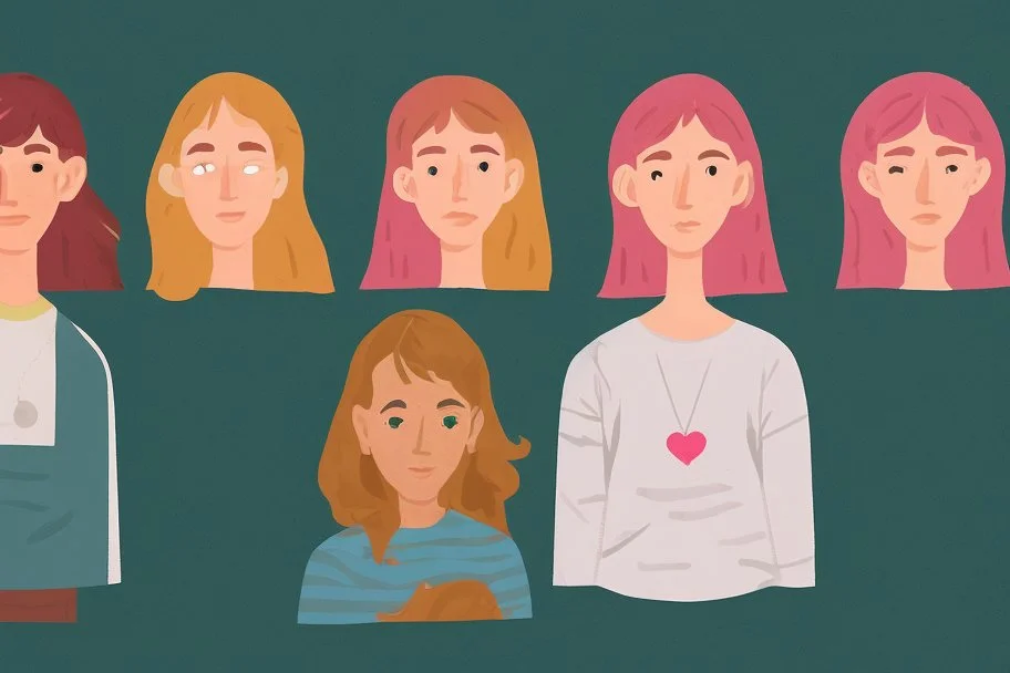 Think about how gender inequality affects people's lives and create an image that reflects this reality. How do people feel when they are treated unfairly due to their gender? What emotions do they experience and how can you convey these emotions in your illustration?