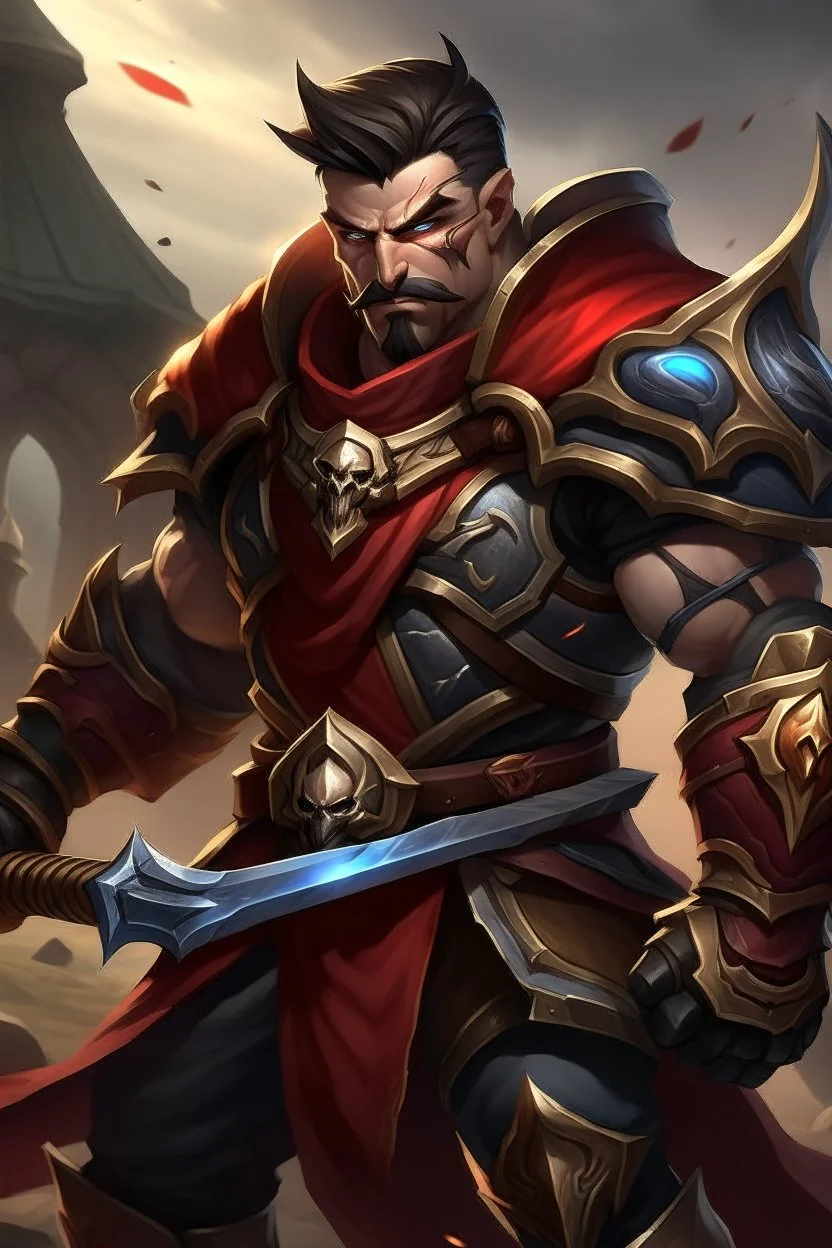 Darius from league of legends duelist