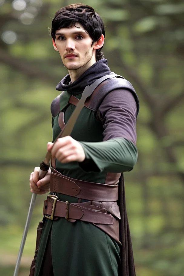 colin morgan as robin hood merlin