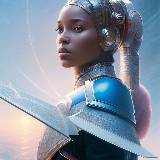 cosmos masterpiece, Ukrainian white dude, sango fantasy, fantasy magic, sharp focus, illustration, highly detailed, digital painting, concept art, matte, artgerm and paul lewin and kehinde wiley, full figure, fit in board, cyber punk, pretty accurate hands face fingers, natural aye, fit within portrait