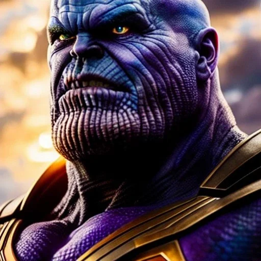 Ultra detailed fullbody Portrait in oil on canvas of Thanos fusion with Thor with Helmet and Armor,intense stare,extremely detailed digital painting, extremely detailed face,crystal clear Big eyes, mystical colors ,perfectly centered image, perfect composition, rim light, beautiful lighting,masterpiece,8k, stunning scene, raytracing, anatomically correct, in the style of robert e howard and Ken Kelley and Ohrai Noriyoshi and Simon Bisley and tomzj1