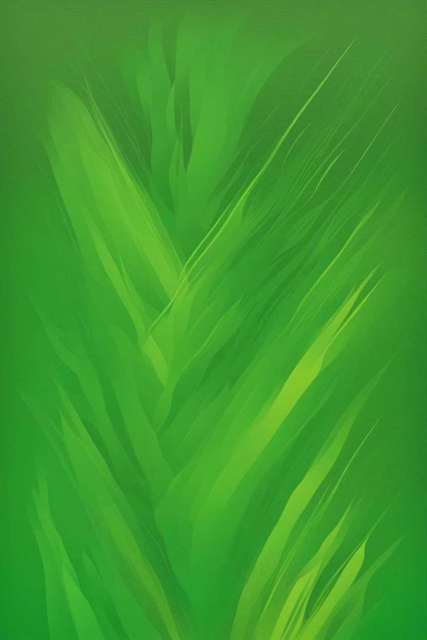 Green No. 24; abstract art