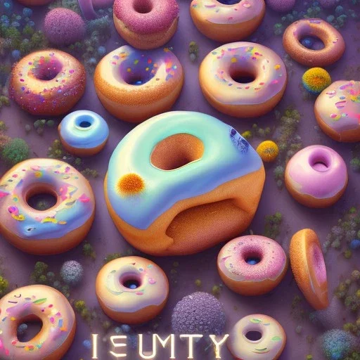 pixar style, volumetric summer garden environment and background, realistic painting of donuts rain, looking excited, volumetric lighting, dramatic lighting, detailed digital painting, extreme dense and fine fur, anime, ornate, colour-washed colors, elegant, small minutiae, tiny features, particulars, centered, smooth, sharp focus, renderman gofur render, 8k, uhd, detailed eyes, realistic shaded volumetric lighting, sunlight caustics, backlight, centered camera view