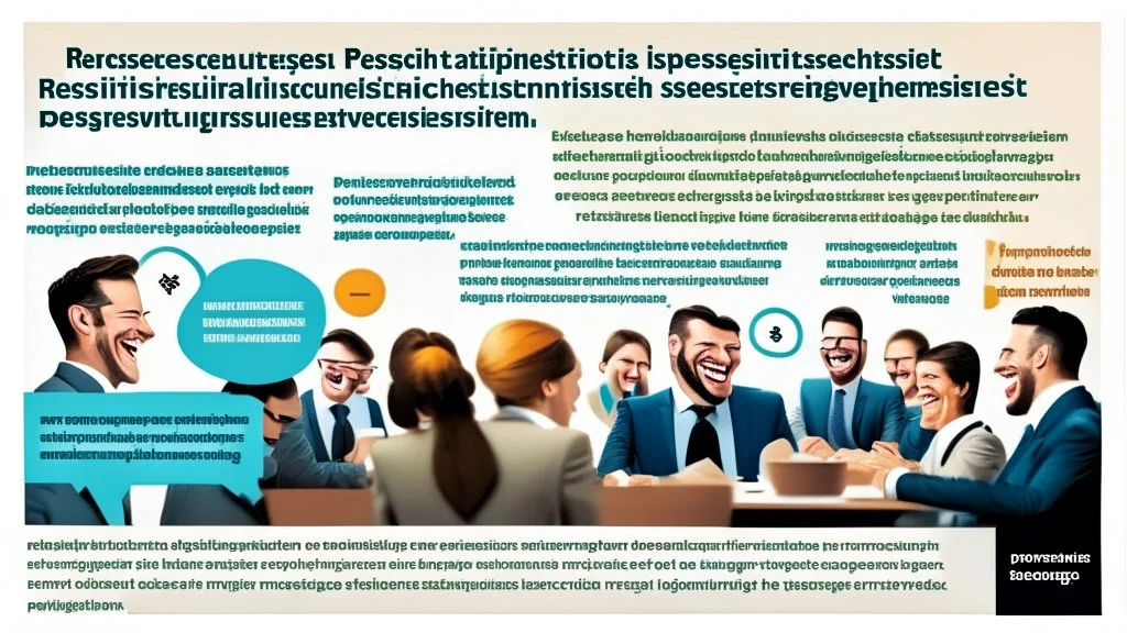 Certainly, here is a description of the ideal image for the article about "Successful Recruitment Strategies in the Business World" in English: The image depicts a group of happy and motivated employees in a professional work environment. In the center of the image, there is a manager or leader explaining successful recruitment principles to their team. The employees are shown actively engaging and participating in a discussion about the company's future. The image conveys a positive message ab