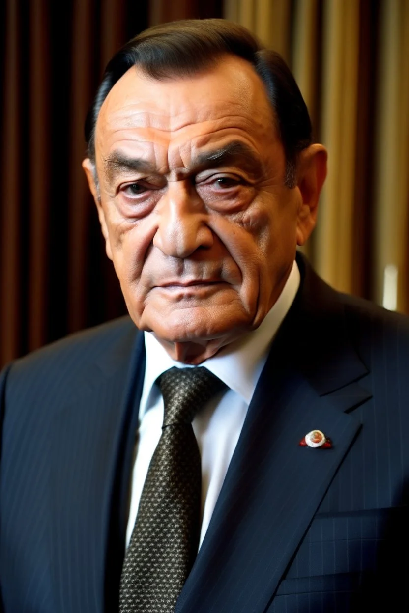 حسني مبارك رئيس مصر سابقًا