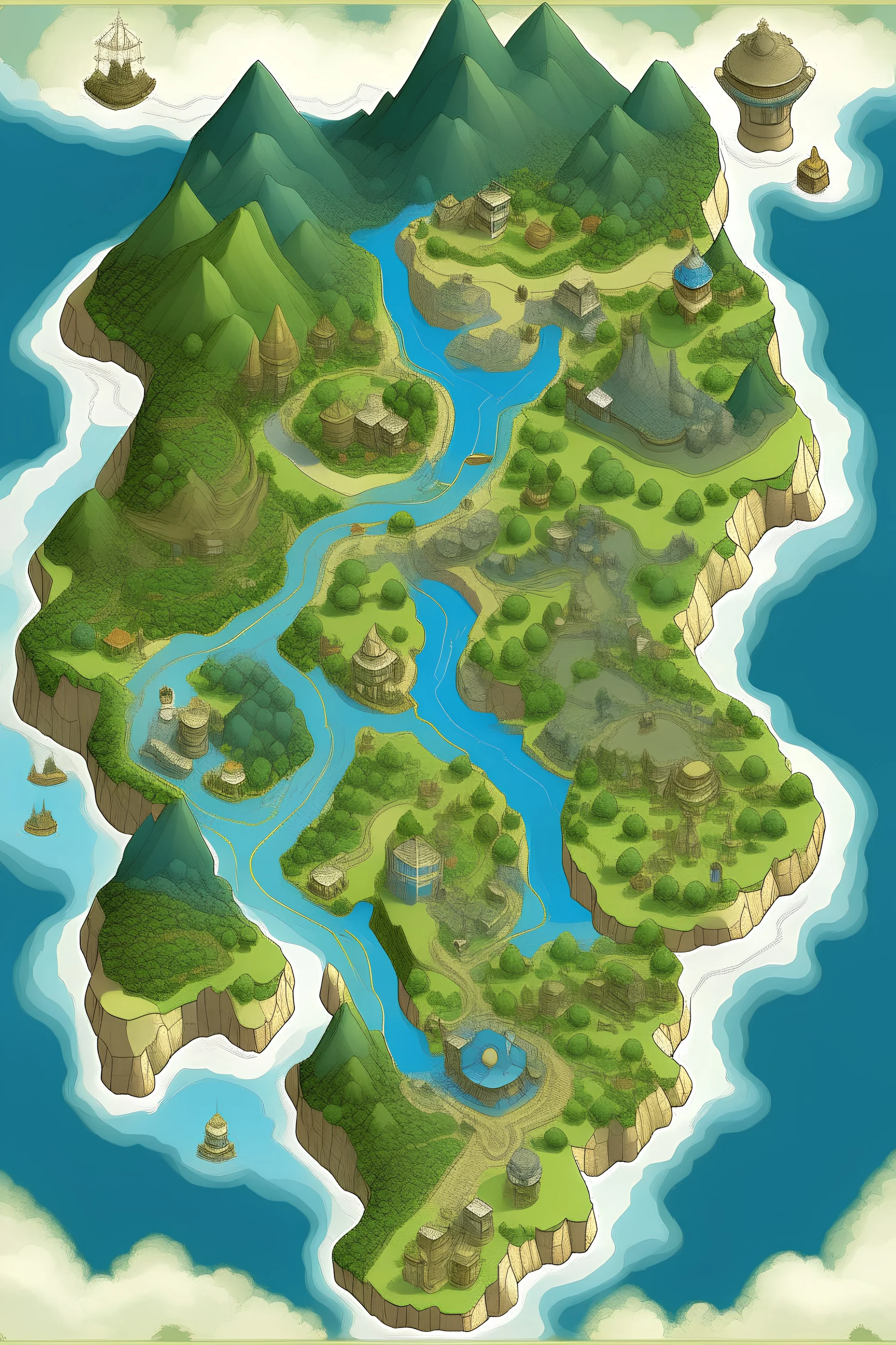 Island of sodor map