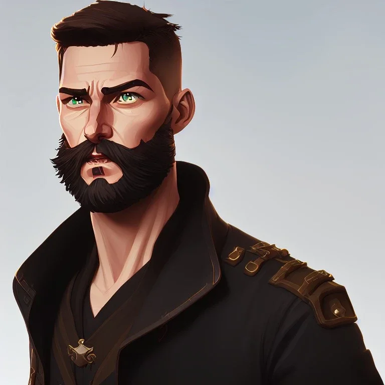 Tom Cruise beard Christmas military cyberpunk