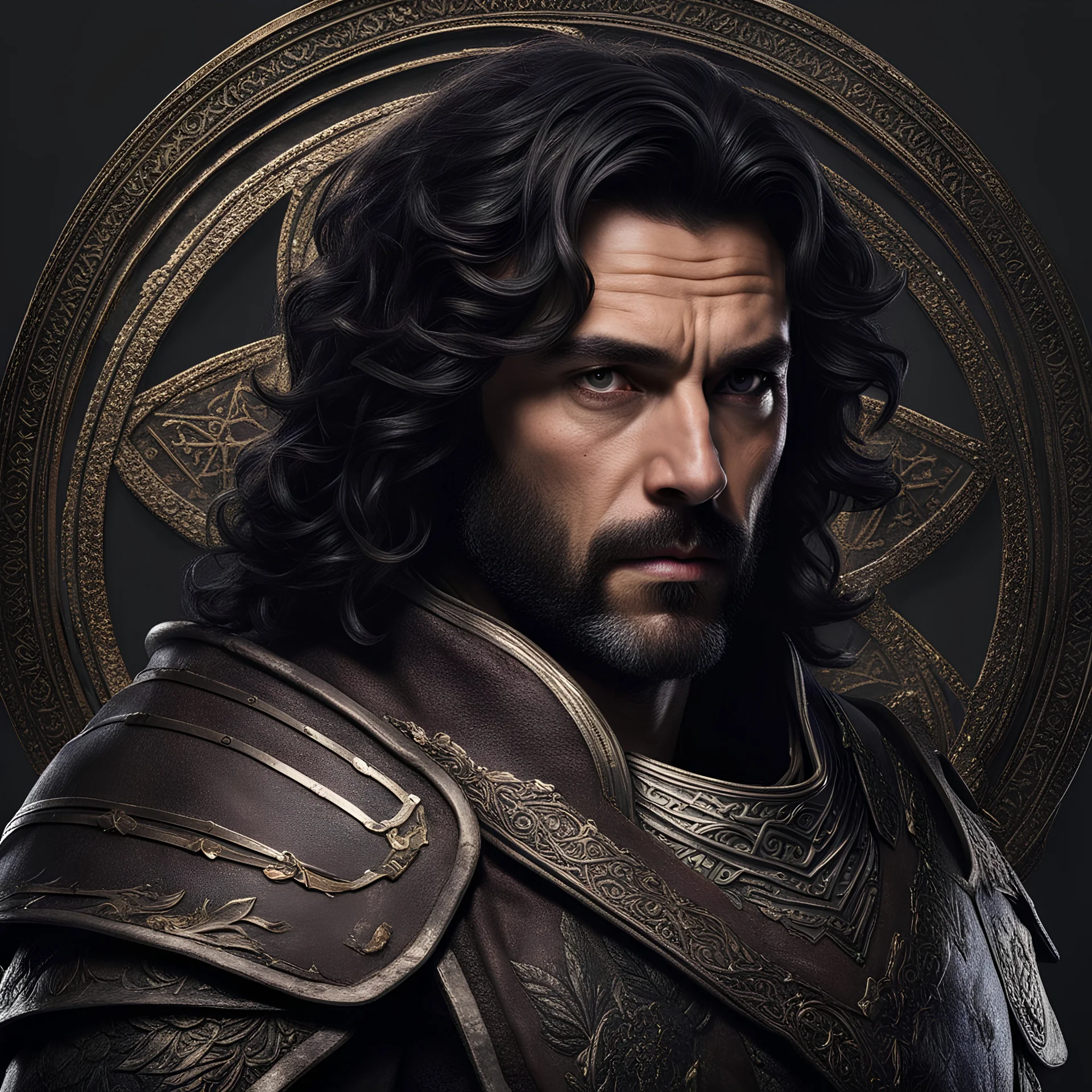 Oscar Isaac druid/warlock/necromancer and Paul Rudd rogue/paladin, Dungeon and Dragon style, fantasy, concept art, dynamic lighting, hyperdetailed, intricately detailed, trending on Artstation, volumetric lighting
