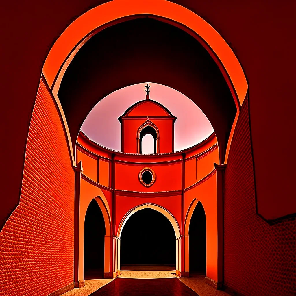 Cayenne curvature monastic, neo surrealism