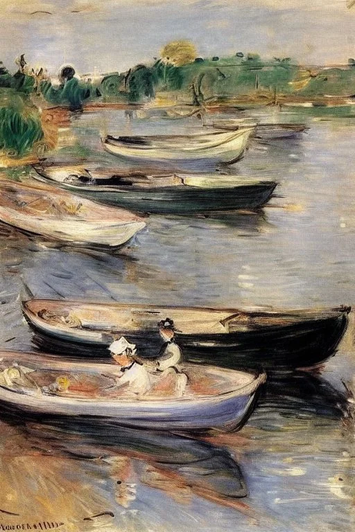 Berthe Morisot, boats