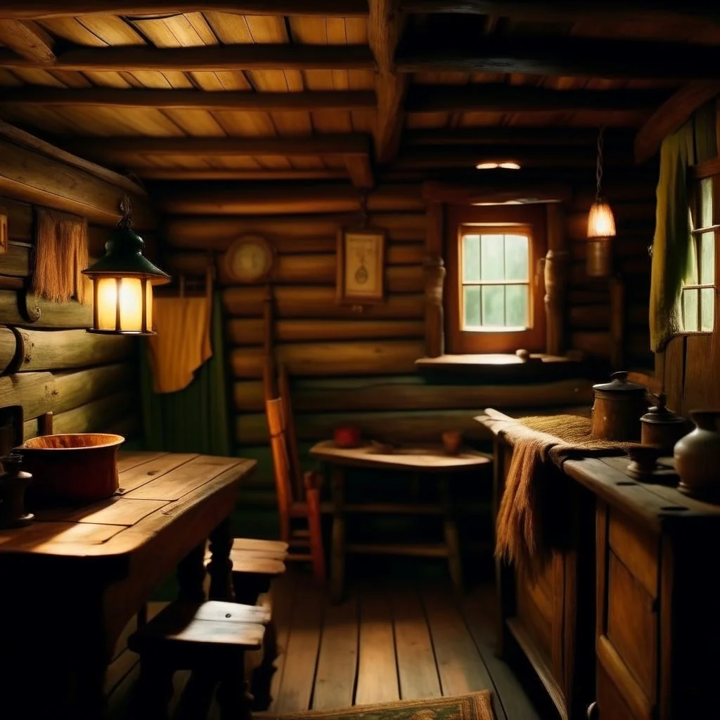 cabin in the woods interior