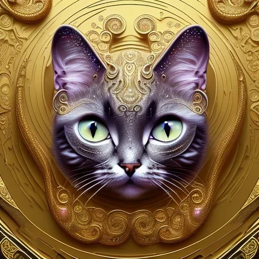 3d cute cats, beautiful rich, detailed yin and yang symbol, shiny, intricate, gorgeous, ultrafine detail, hyperrealism, trending , sharp focus, intricate details, highly detailed, glowing, glitter, complementary colours