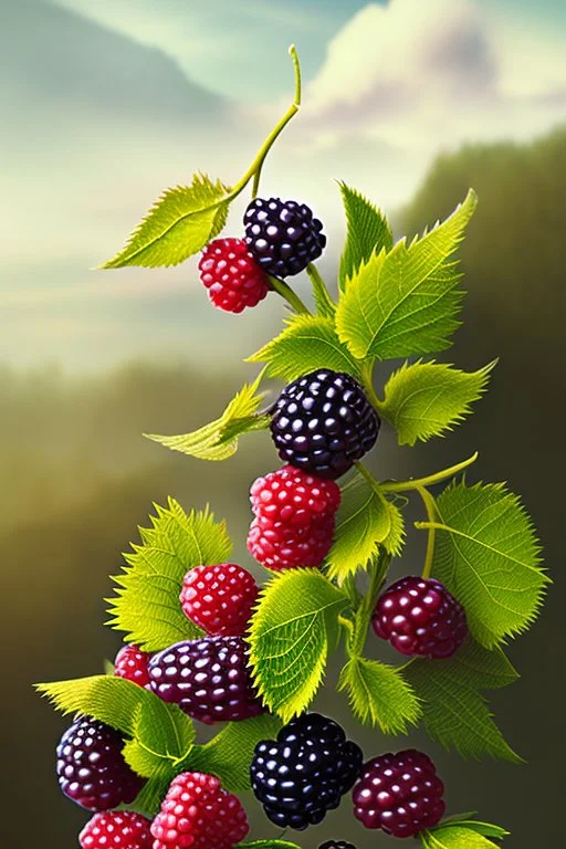 Picking the juiciest blackberries