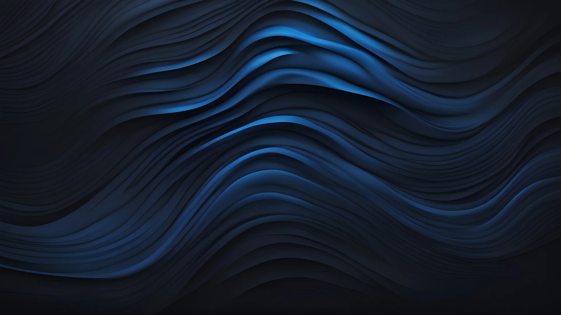 Blue black abstract gradient background grain texture effect dark vibrant color flow wave copy space