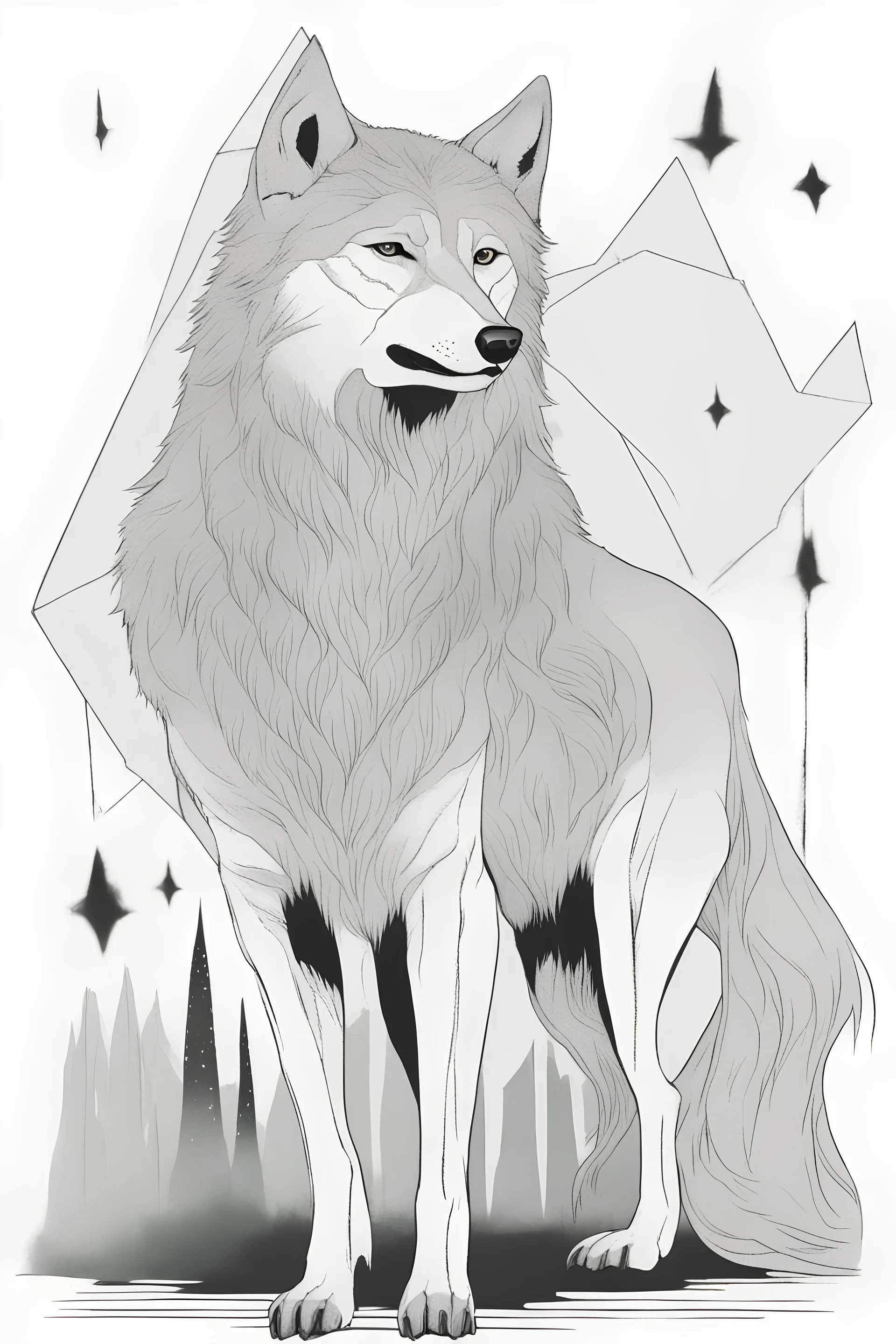 Crystal wolf