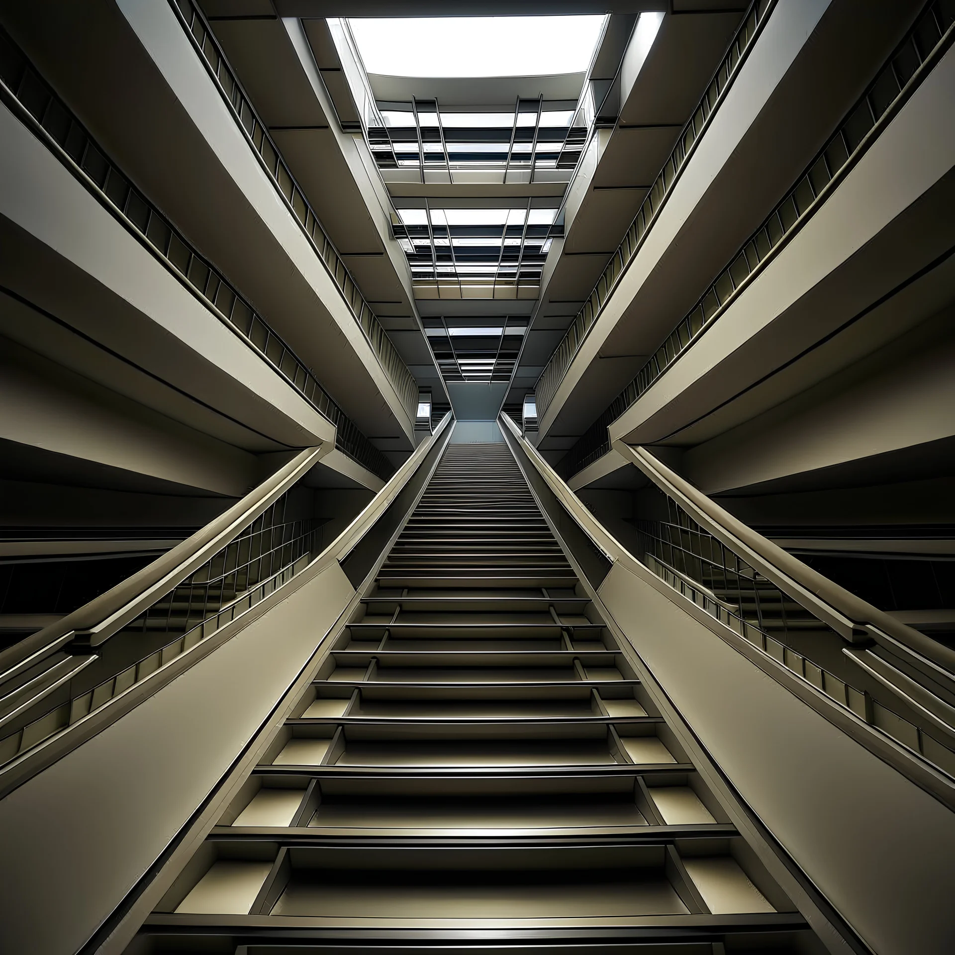 an infinite staircase