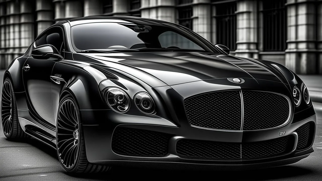 Cross between bentley and a mustang