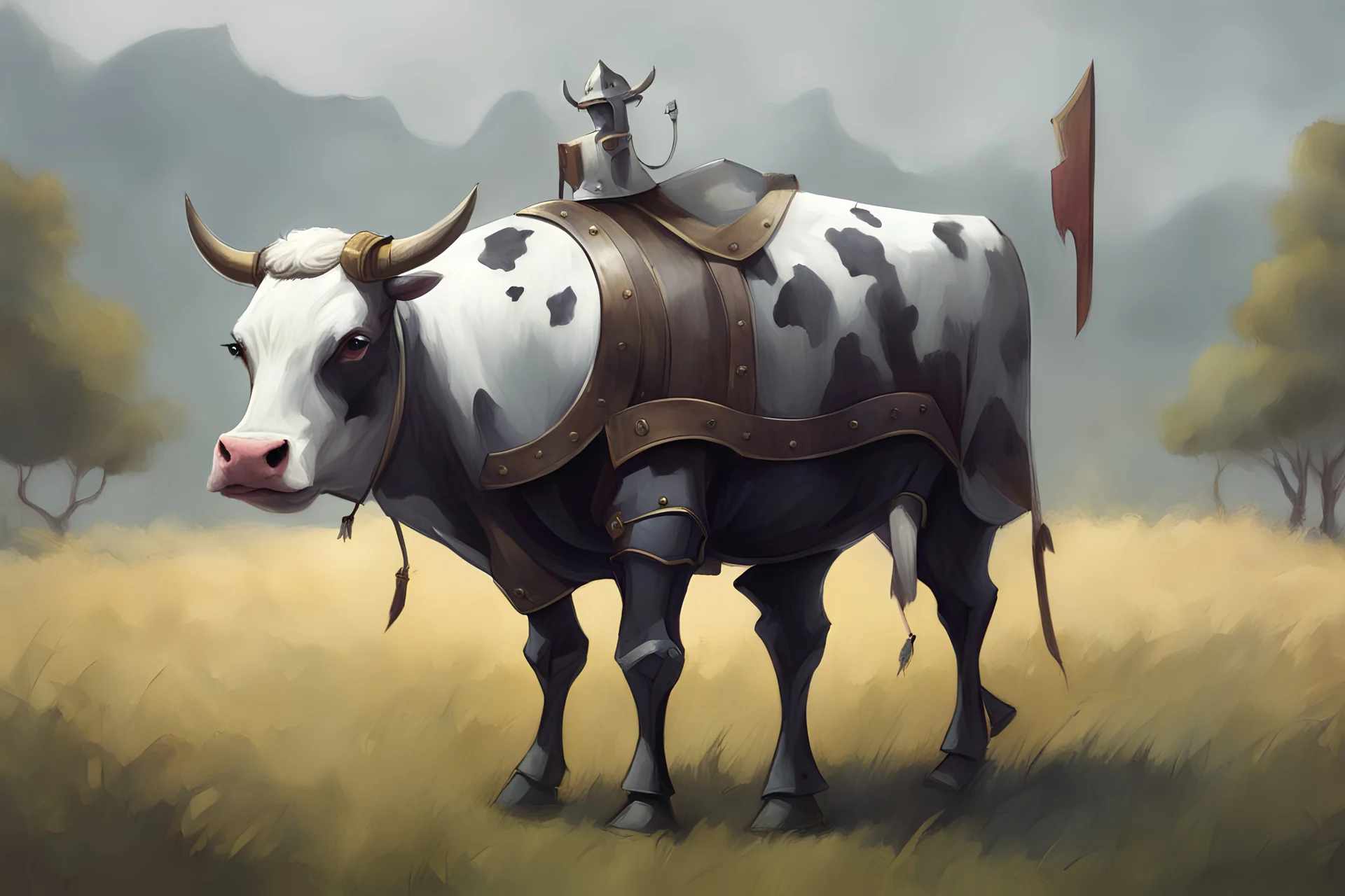 Knight Cow