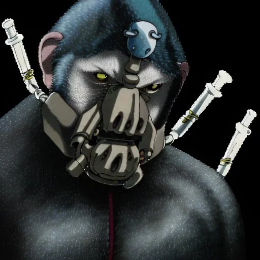 Ape earing Bane mask