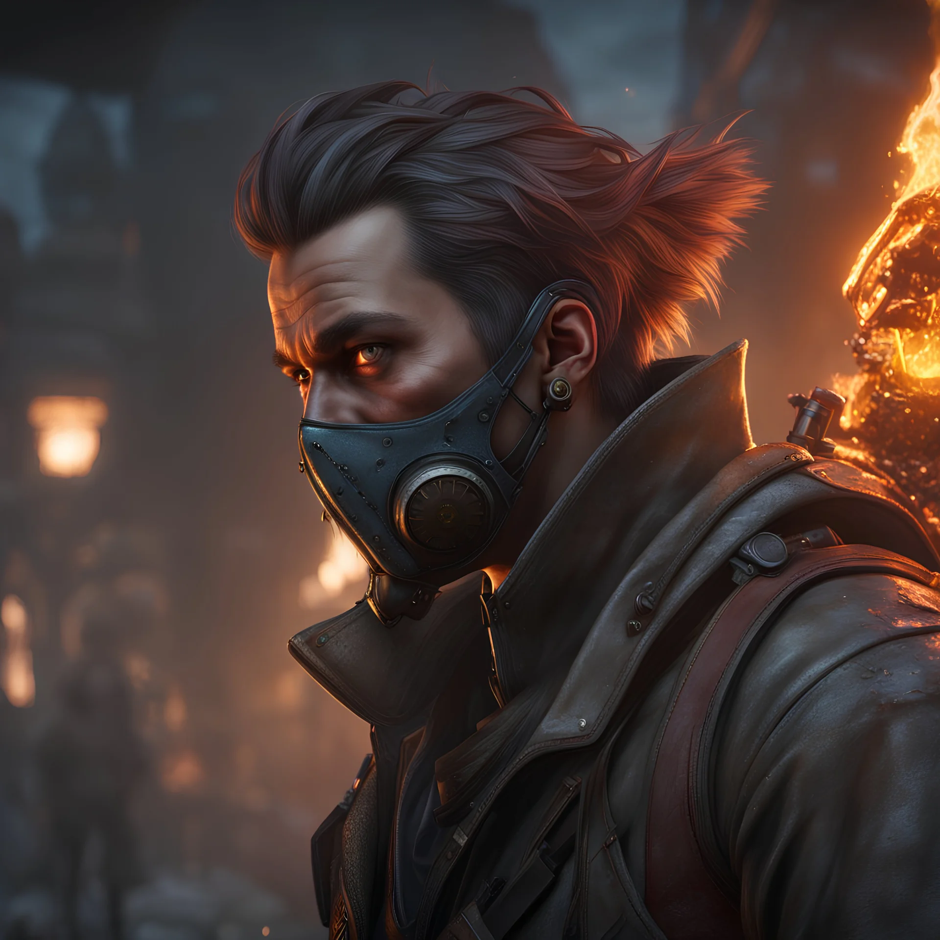 A modern warlock in a zombie apocalypse, a masterpiece, 8k resolution, dark fantasy concept art, Dead Island style, Dying Light 2 style, Borderlands style, dynamic lighting, hyperdetailed, intricately detailed, Splash screen art, trending on Artstation, deep color, Unreal Engine, volumetric lighting, Alphonse Mucha, Jordan Grimmer