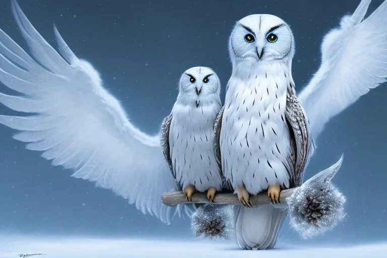 KNIGHTWING snow OWL FALCON