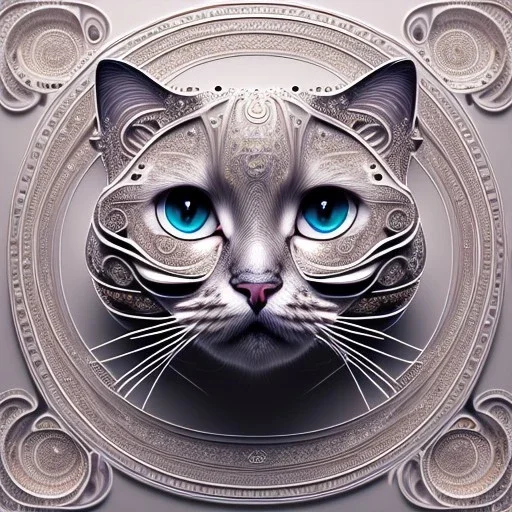 3d cute cats, beautiful rich, detailed yin and yang symbol, shiny, intricate, gorgeous, ultrafine detail, hyperrealism, trending , sharp focus, intricate details, highly detailed, glowing, glitter, complementary colours