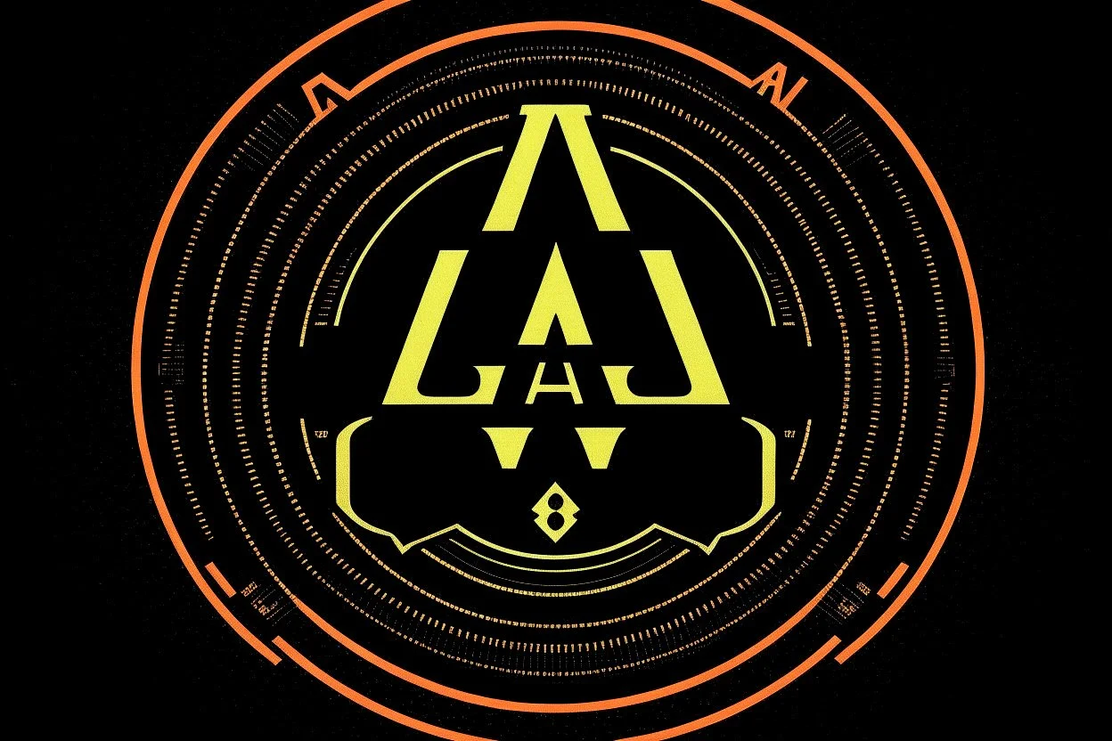 "A.C.A.B." logo, in the style of 1 color printed police union logo, all cops are bastards