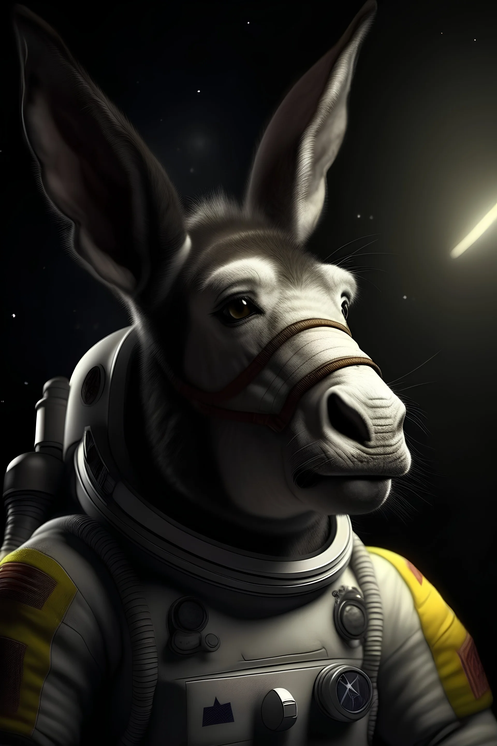 Donkey in space