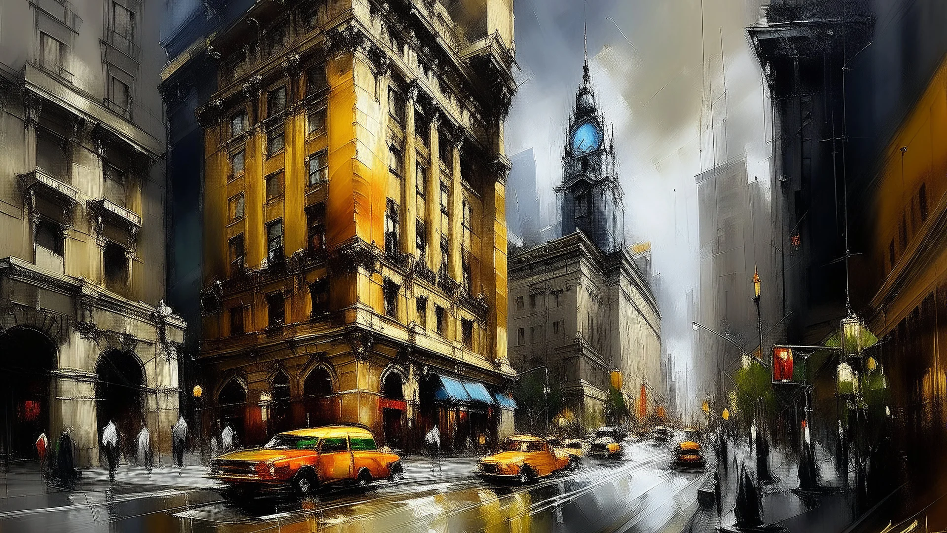 His designs were like the skilled brushstrokes of a painter, bringing order to the bustling cityscape. The architect's creations stood out amidst the urban frenzy, precise and elegant in their execution. Each building rose with a grace that belied the chaos around them, a stunning contrast of harmony and discord captured in a masterful oil painting. Rich with detail, vibrant colors, and perfect symmetry, the image of his work exuded a sense of awe and admiration.
