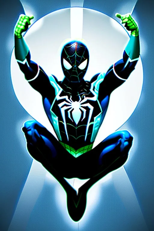 spider-man, DC blue lantern