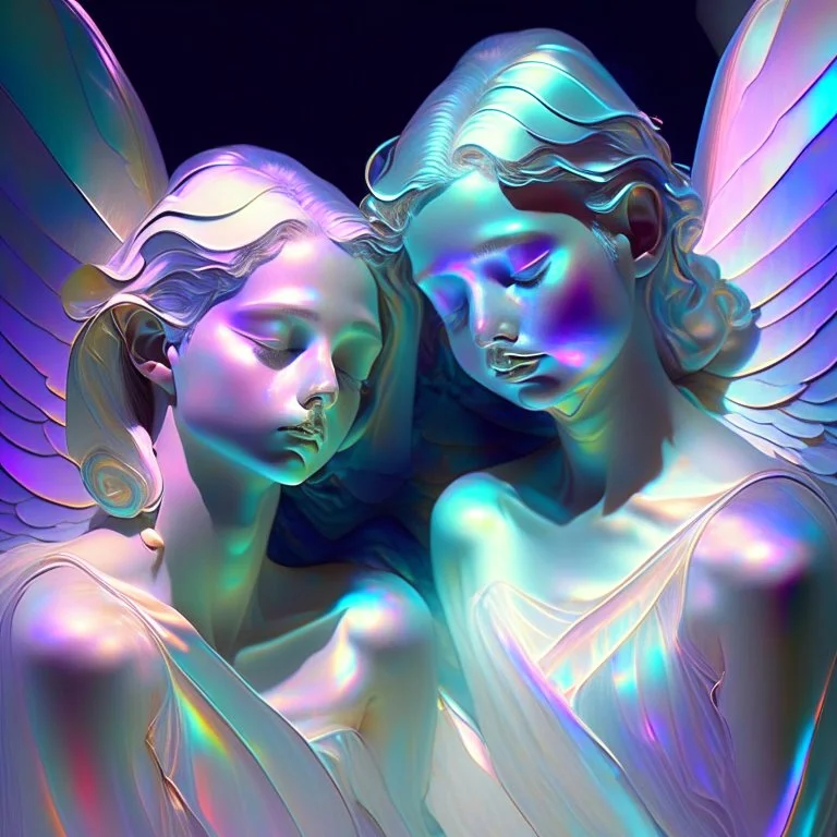 iridescent angels