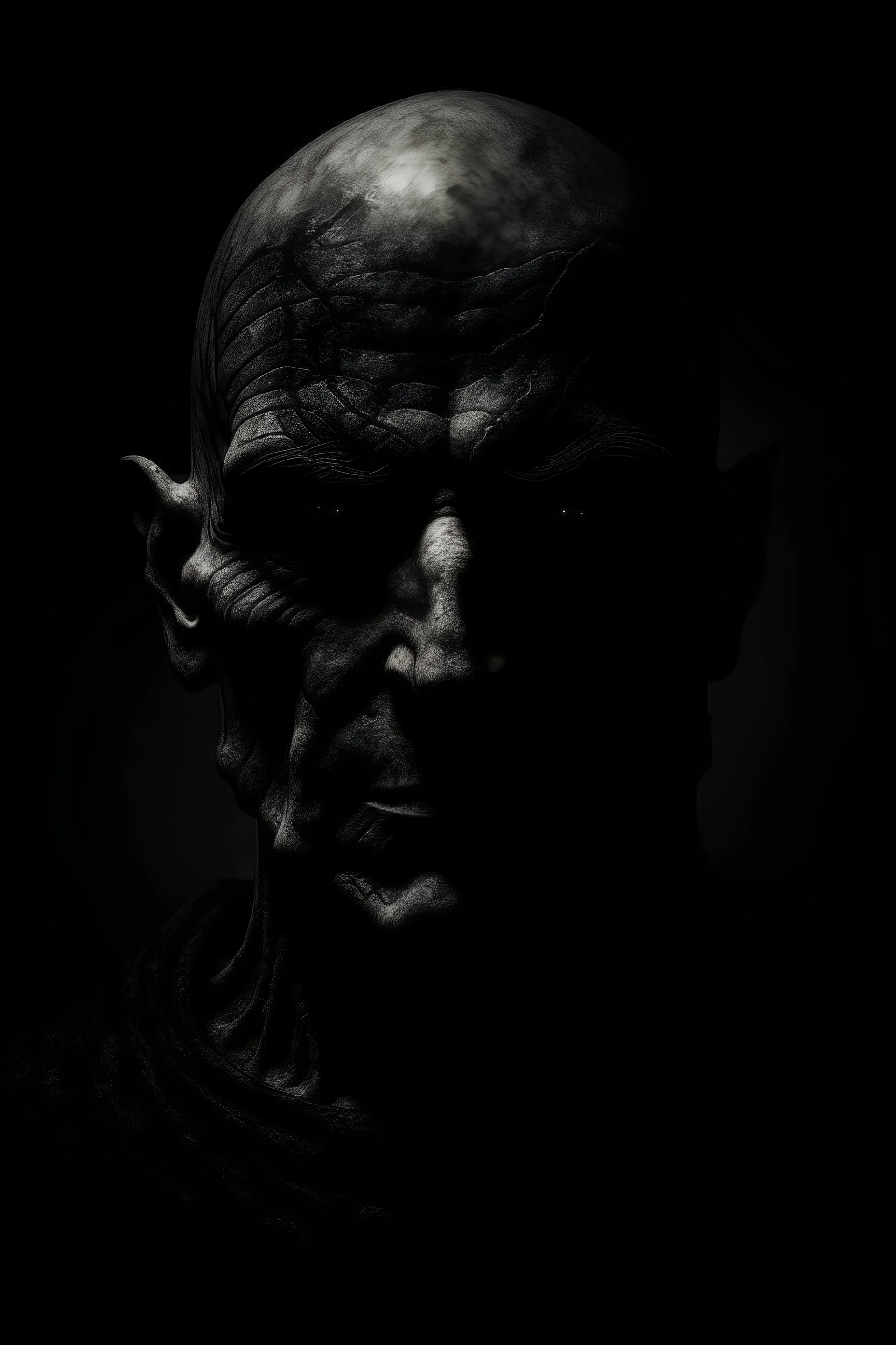 man head, gothic, darkness