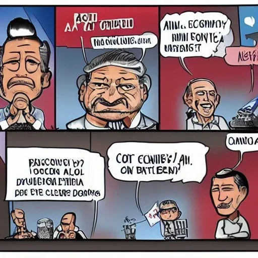 AMLO CORRUPT CARTOON