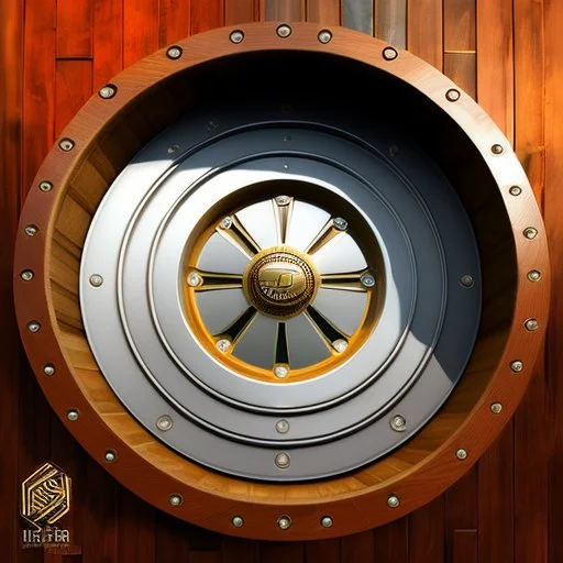 a wooden barrel : 1.5 ) money goes in from above and money comes out from below, ultra quality, vector graphics