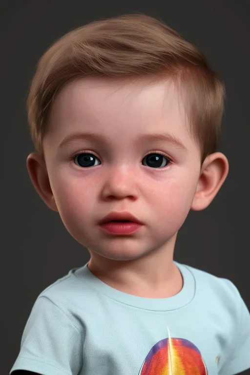 Jake gyleenhall toddler, full body, bokeh, hyper realistic