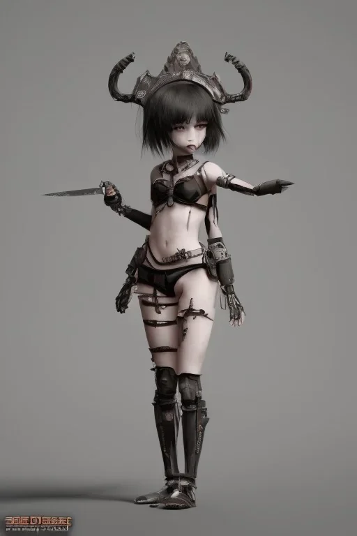 knife hell end solitary cute darkness sad body steampunk girl