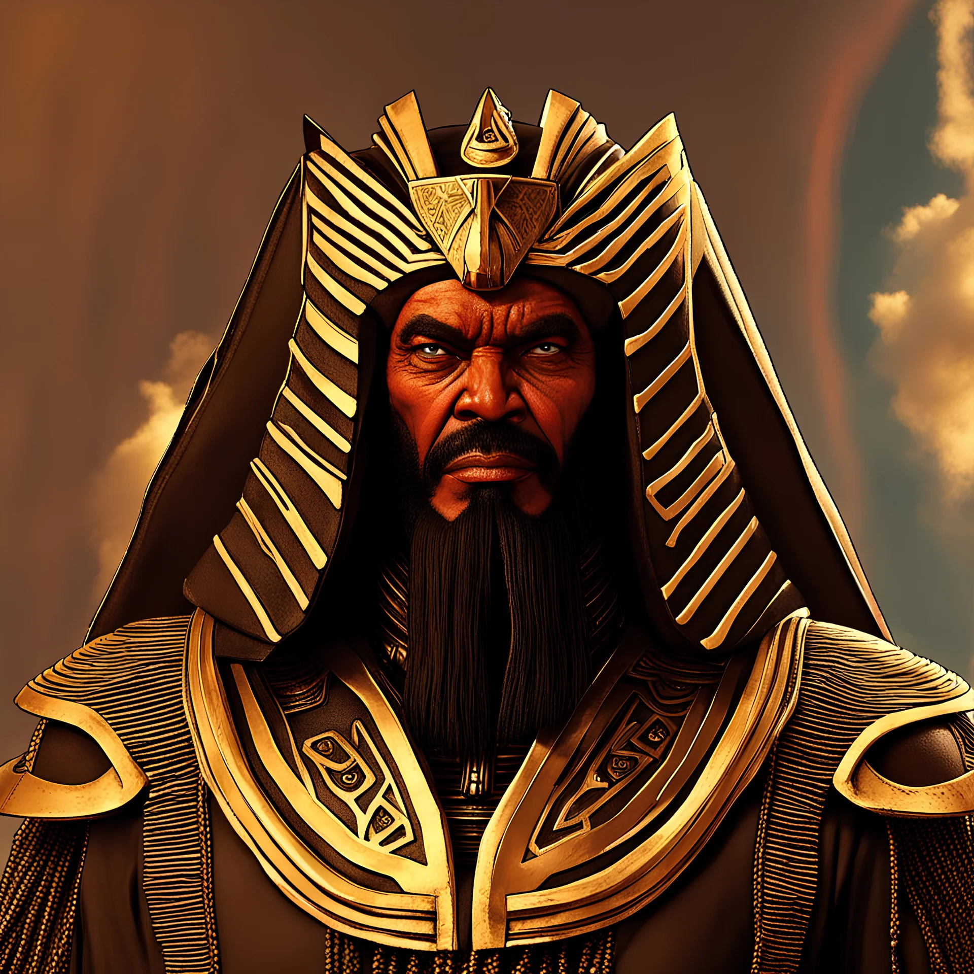 Klingon as Egyptian Pharoah