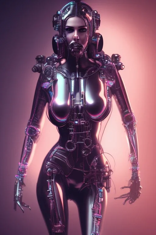 cyberpunk, black latex body, women, body portrai, big boobs, open mouth, highlight eyes perfect, skin, tron, cyborg , perfekt, real, dream, hr giger