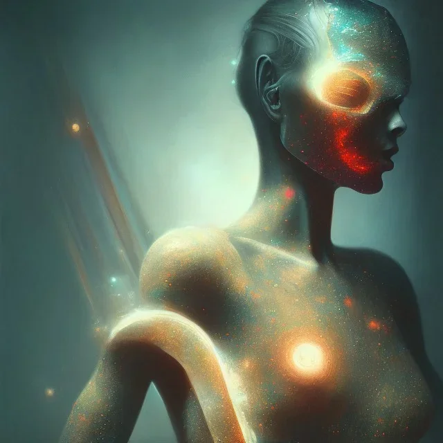 superhero, woman, photographer. oil on canvas, volumetric lighting, beksinski