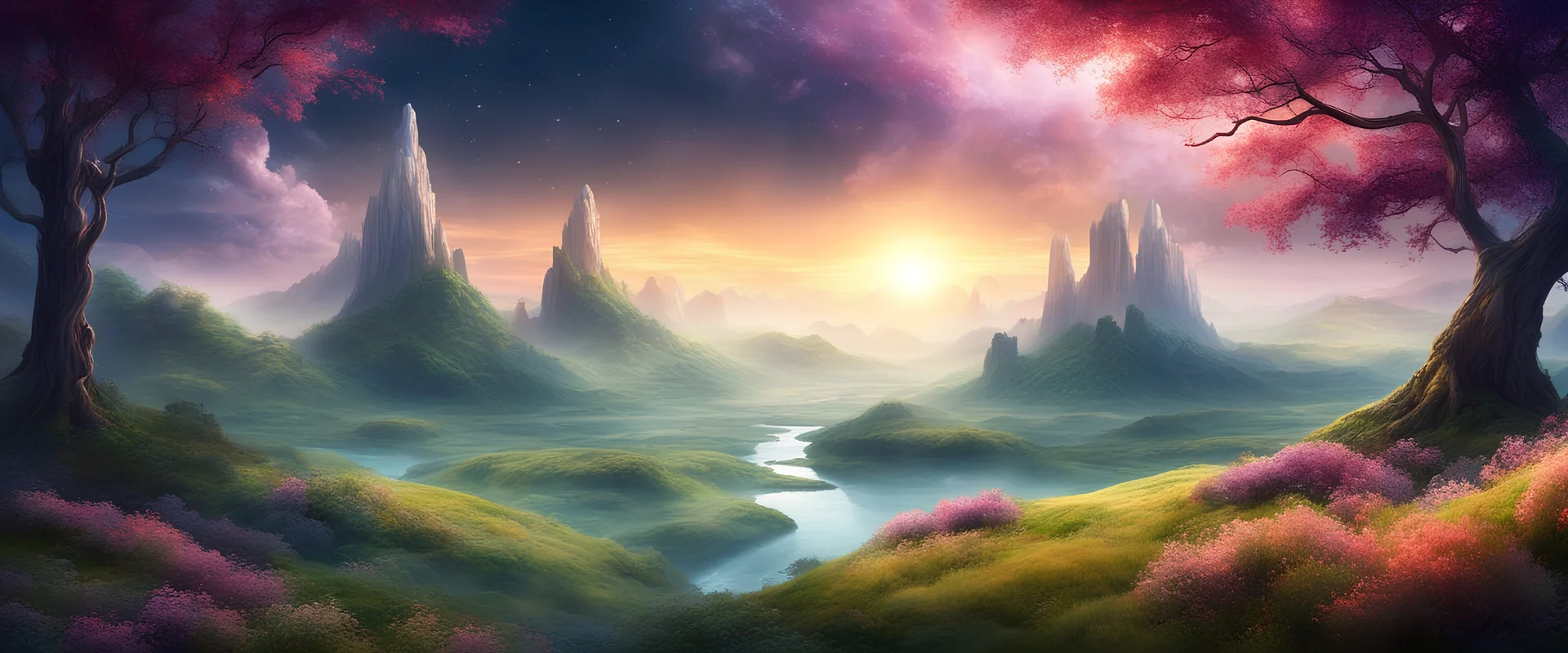 magical landscape, beauty of nature