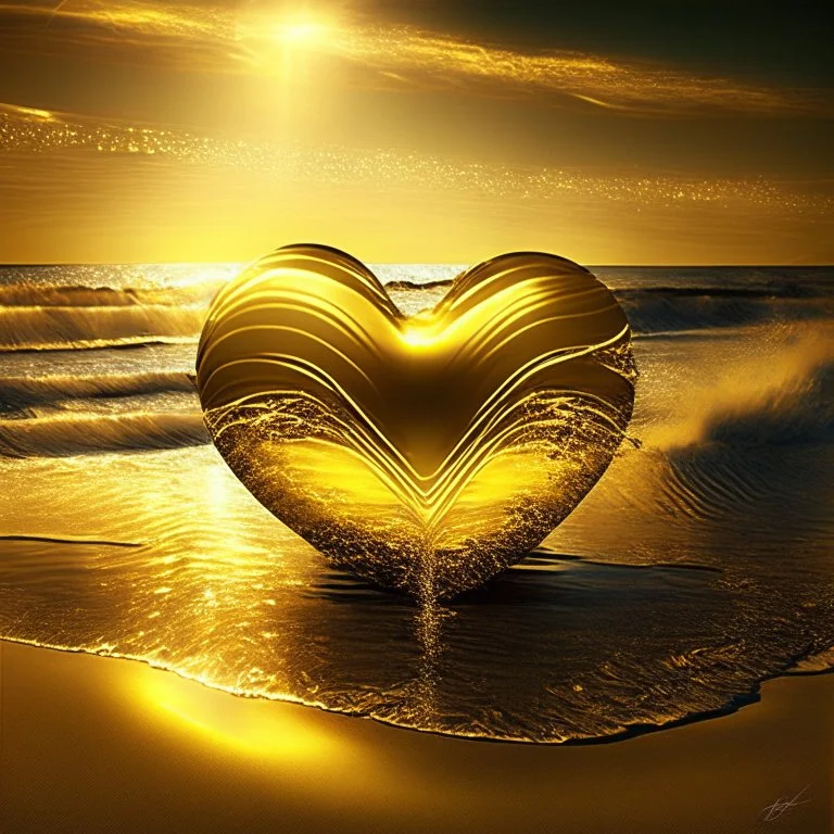 golden electric heart seaside echoes