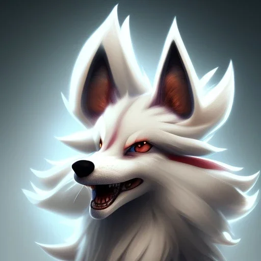 Lycanroc, 8K, dramatic lighting, masterpiece, expert, sharp focus