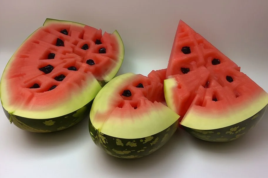 rose watermelon carving