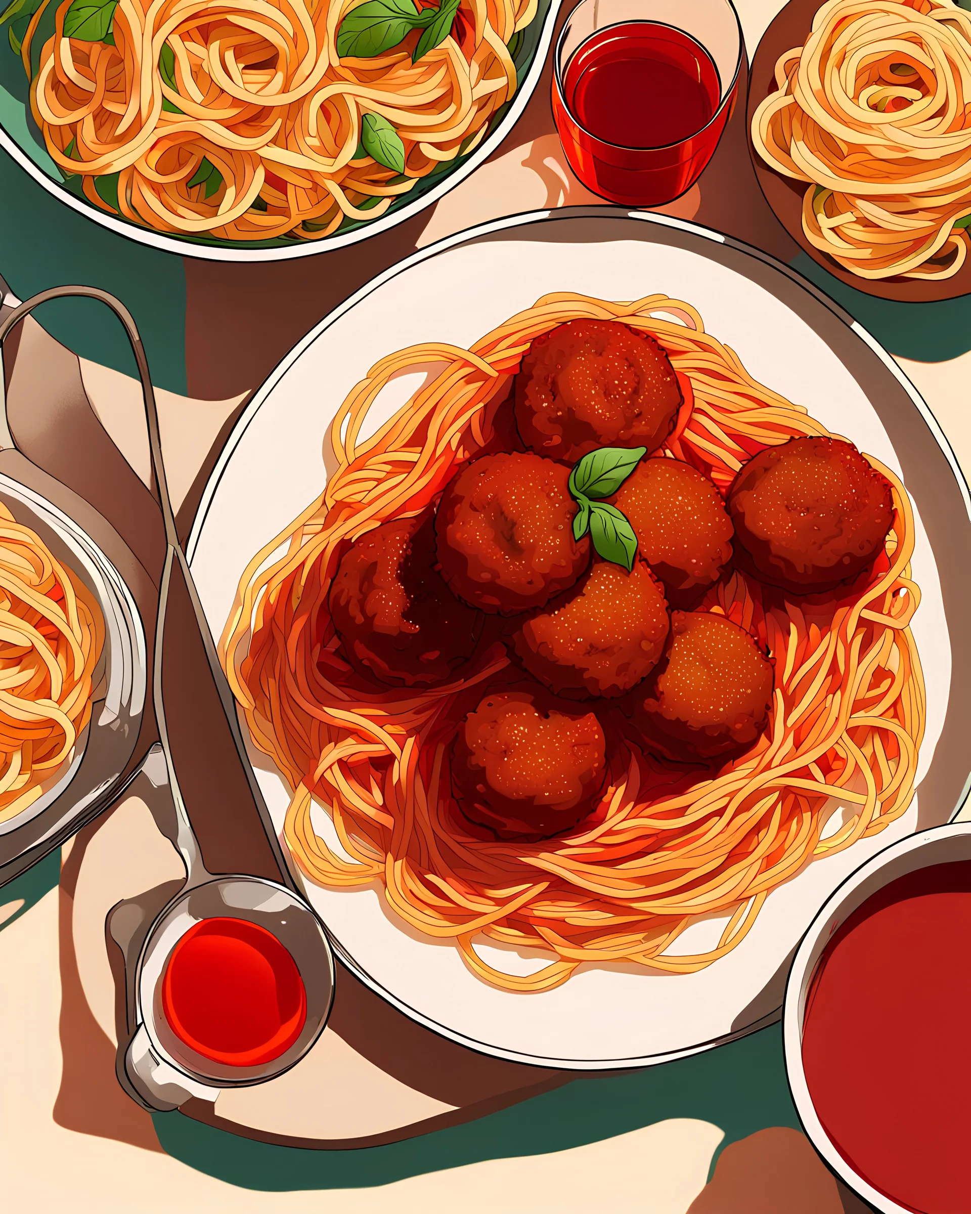 I just made a Food Wars recipe for my dinner! Spaghetti Napolitan,  delicious 😋🍝 : r/MangaCollectors