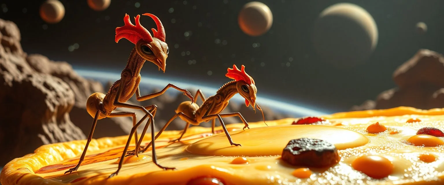 chicken alien ant mutants in the breakfast omelette system,, goa for the outer rim, planetary conquest, explore and dominate, stratovarious, goa trance, reggae folk fusion, science fiction, psybreaks, chill, funky