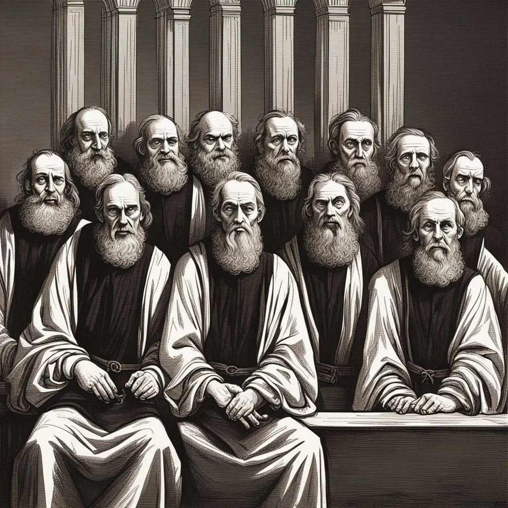 ülnek, az apostolok a biliben
