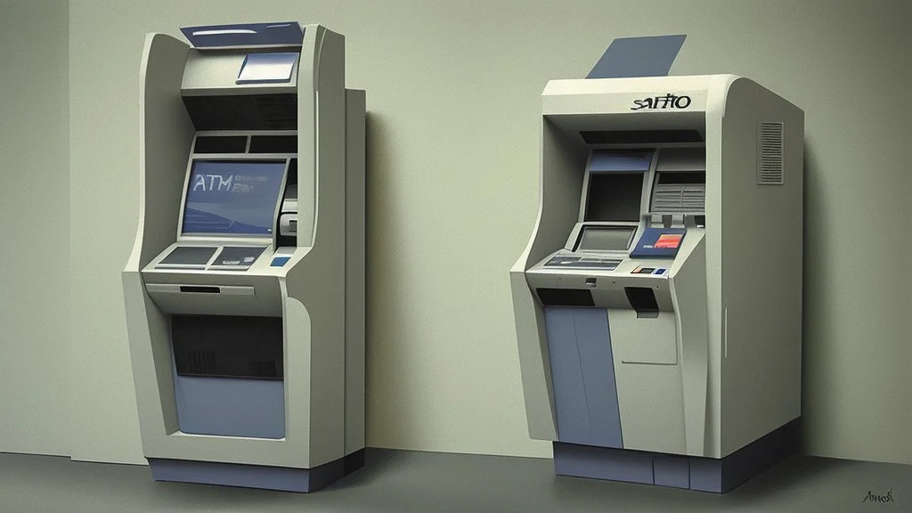 pile of broken atm by Andrea del Sarto