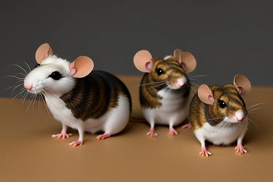 pulp-fiction taxidermy mice